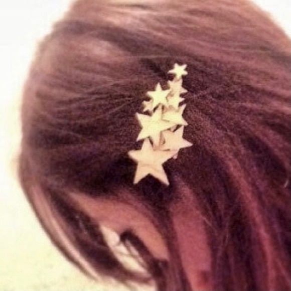 Accessories - Gold Plated Stars Hair Clip